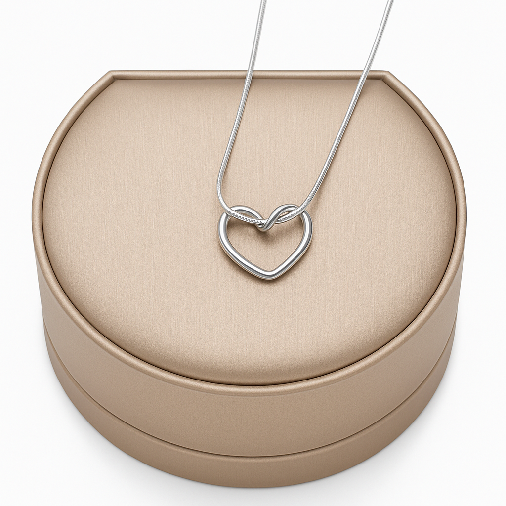 Collar Vinculo Eterno | Acero Titanio