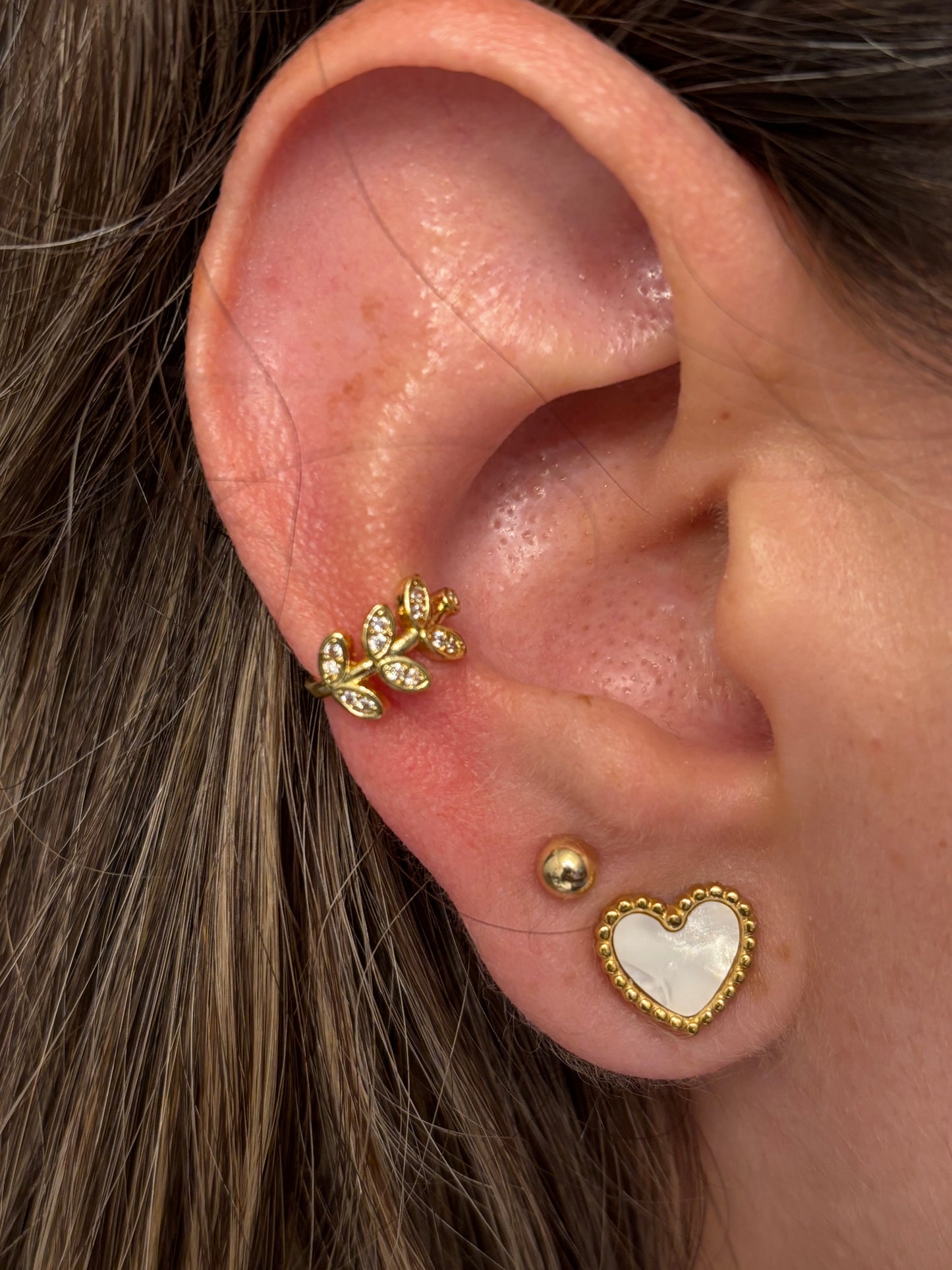 Aretes Mariel | Acero Inoxidable | Chapa PVD