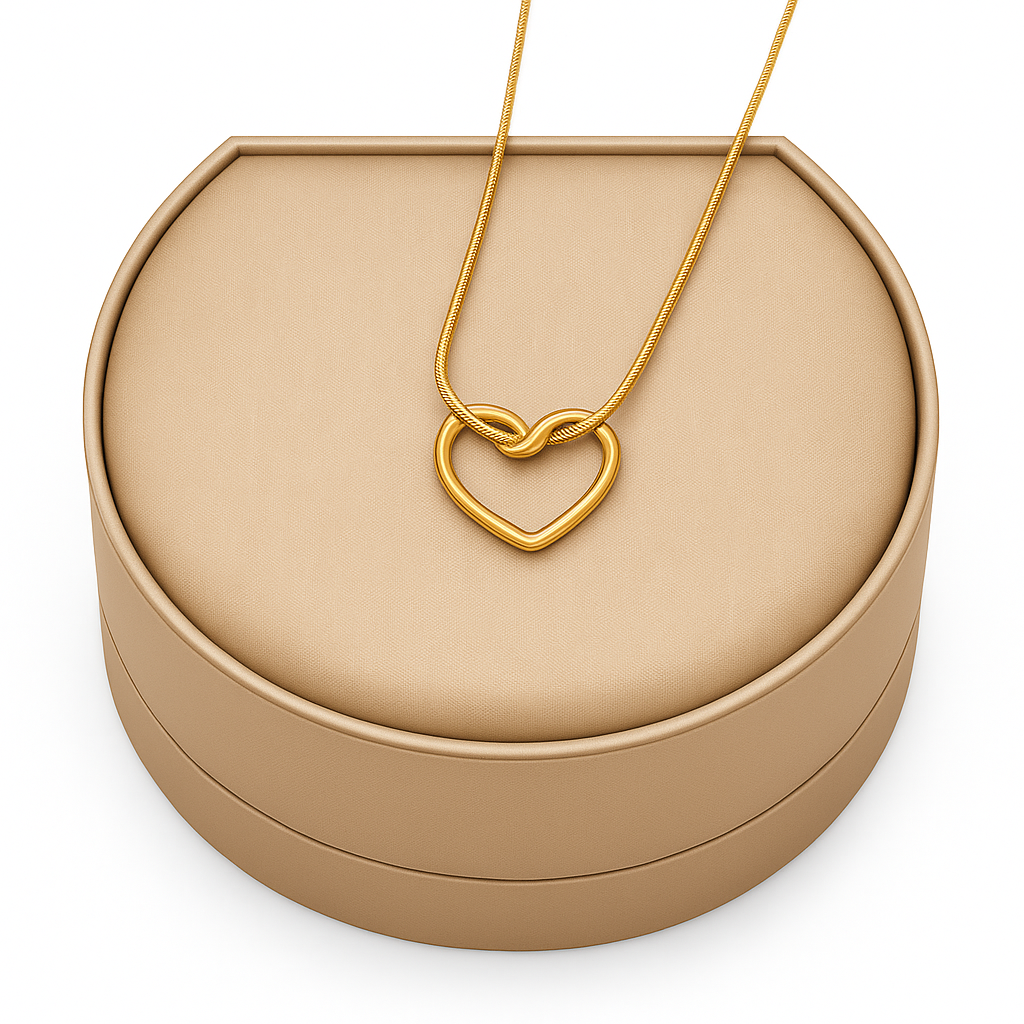 Collar Vinculo Eterno | Acero Titanio